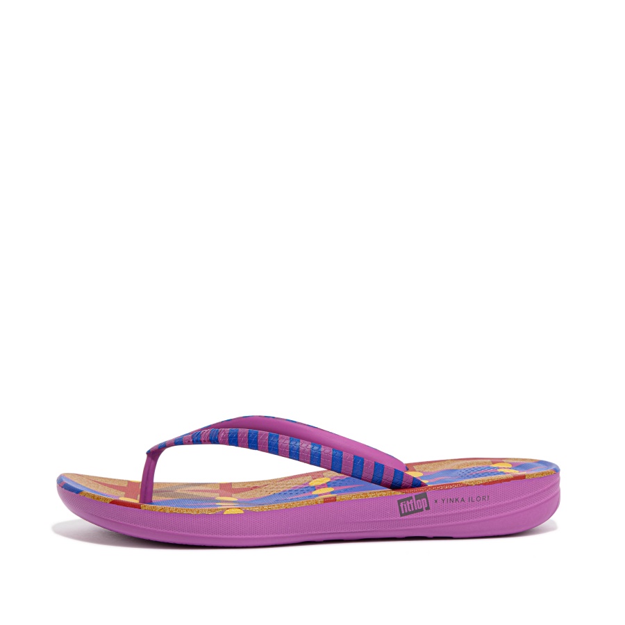 Fitflop Flip-Flops Blue-Plum