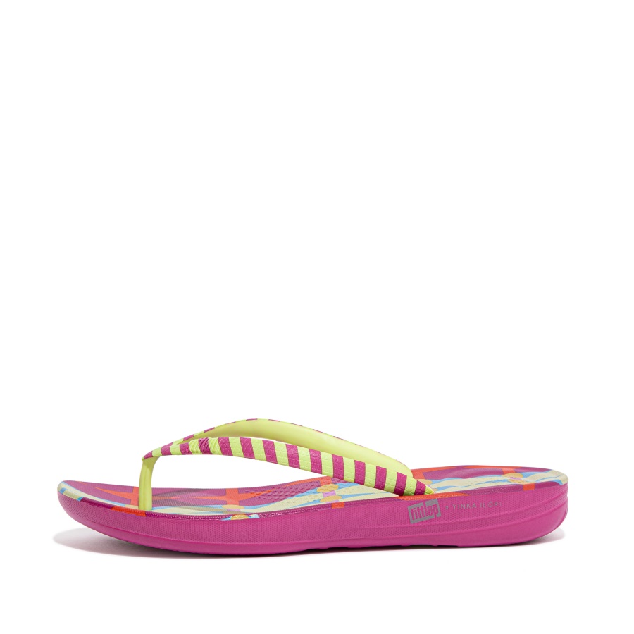 Fitflop Flip-Flops Lemon-Fuchsia