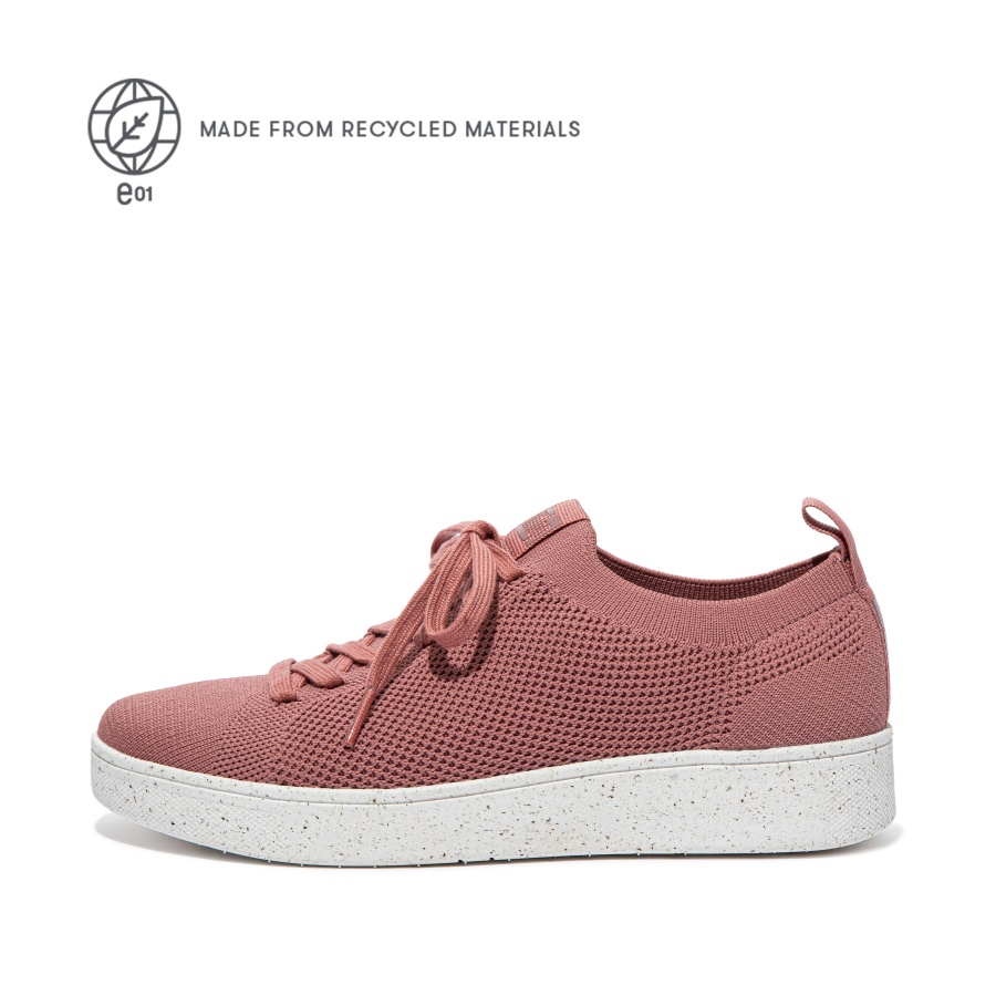 Fitflop Multi-Knit Trainers Warm Rose