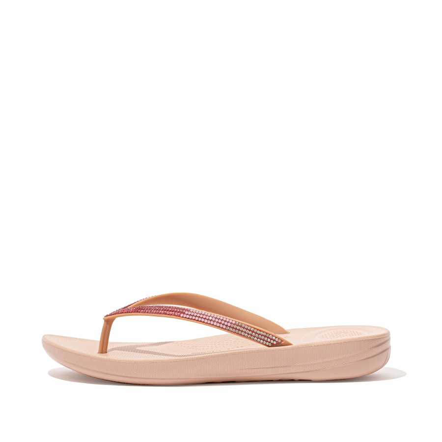 Fitflop Ombré-Sparkle Flip-Flops Soft Pink