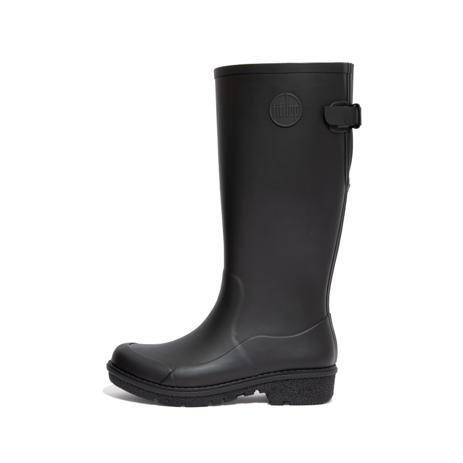 Fitflop Tall Wellington Boots All Black
