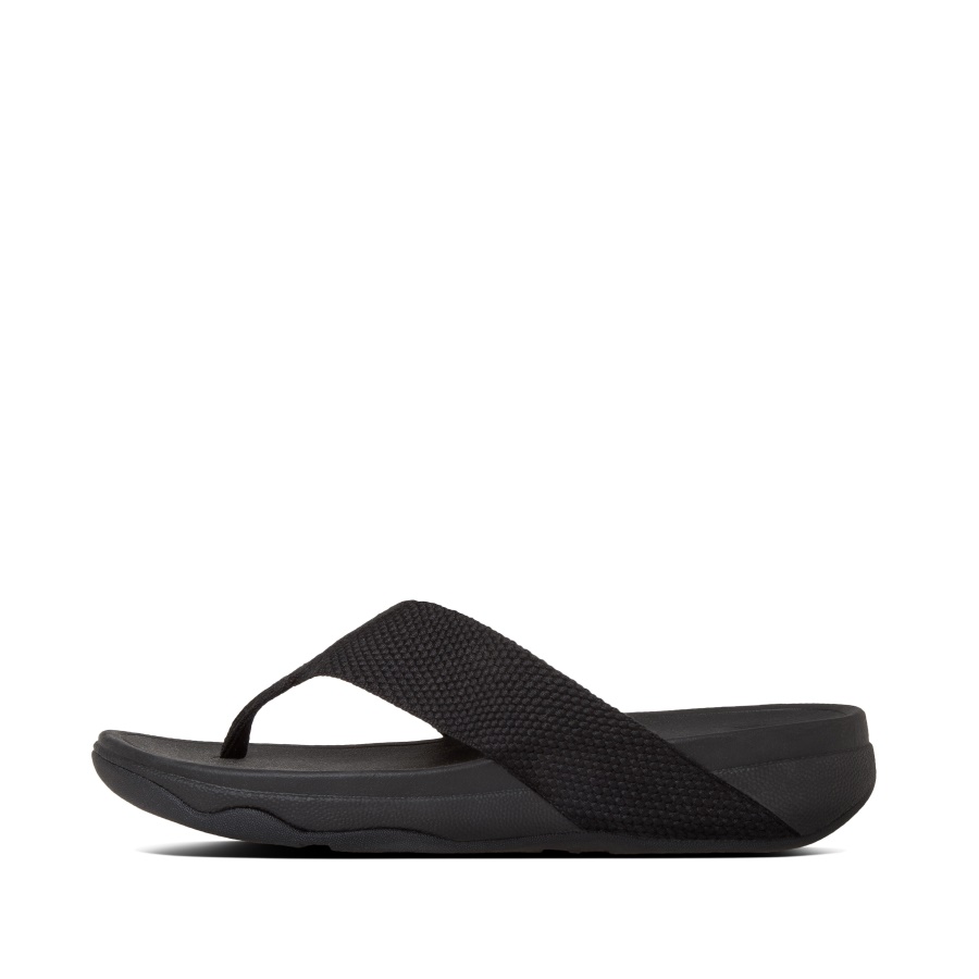 Fitflop Toe-Post Sandals Black